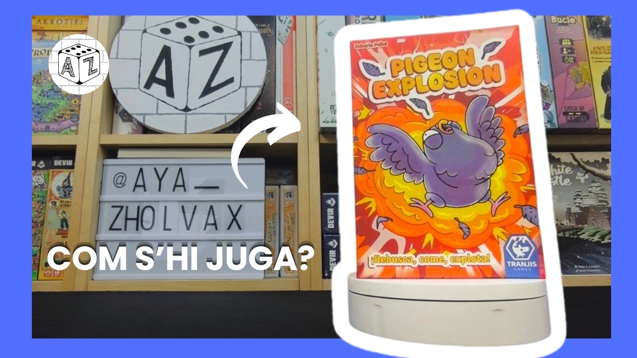 🐦 PIGEON EXPLOSION - Com s'hi juga? [tutorial] de Aya_ZholvaX: Jocs de taula