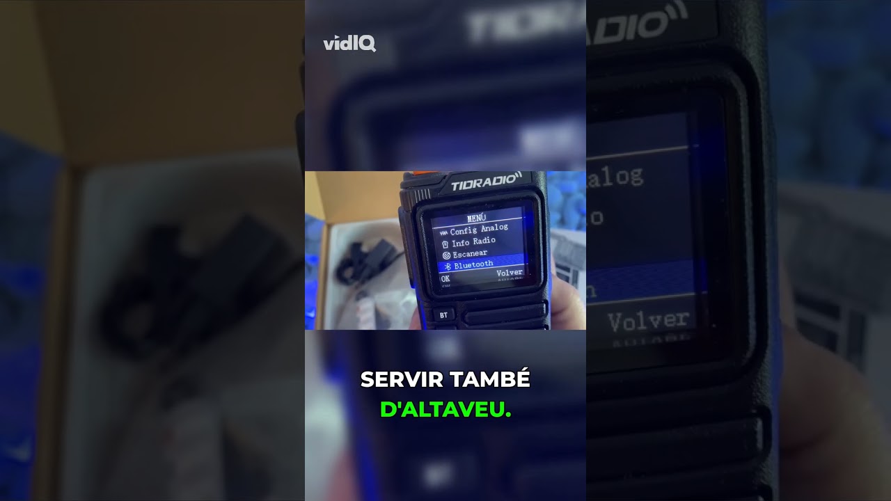 Walkie Features: Scan, BT, SMS! de EA3HSL Jordi