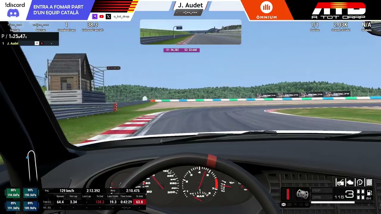 Entrenant la Porsche 944 Turbo Cup | ATOTDRAP !discord de A tot Drap Simulador