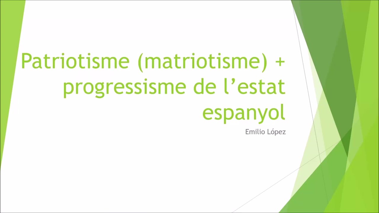 REFLEXIONS - PATRIOTISME MATRIOTISME + PROGRESSISME DE L'ESTAT ESPANYOL. NO ENGANYEU I SIGUEU CLARS. de Emilio López