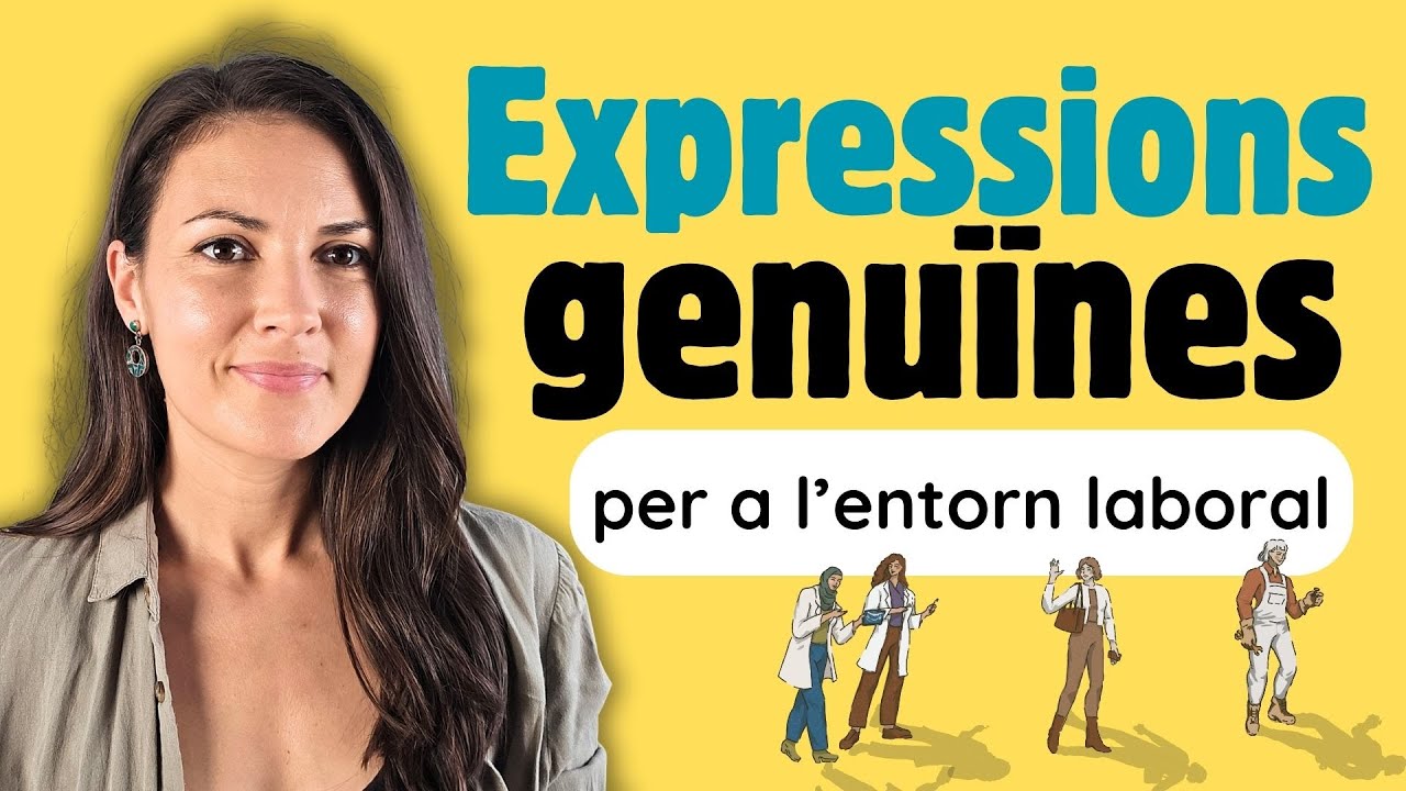 🗣️ Frases fetes i EXPRESSIONS catalanes genuïnes per a l'entorn laboral de Parlem d'escriure en català
