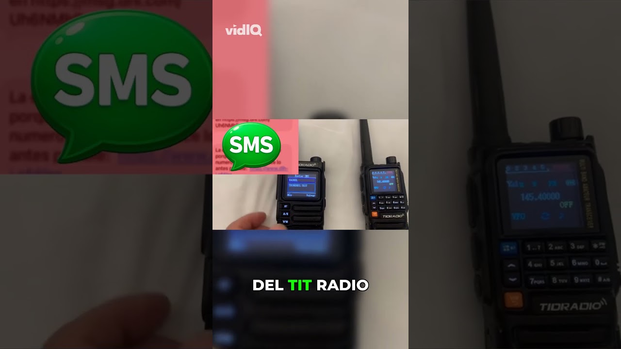 Send SMS via Walkie-Talkie? de EA3HSL Jordi