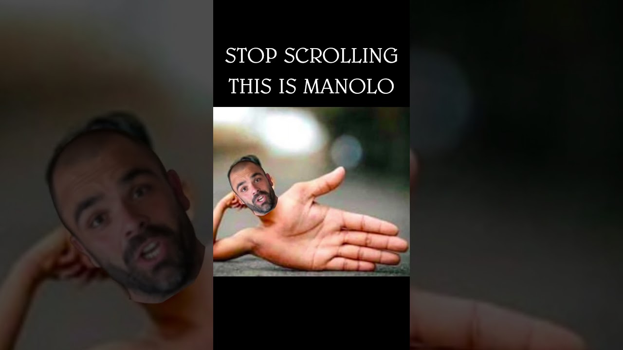 STOP SCROLLING THIS IS MANOLO de El Pony Pisador
