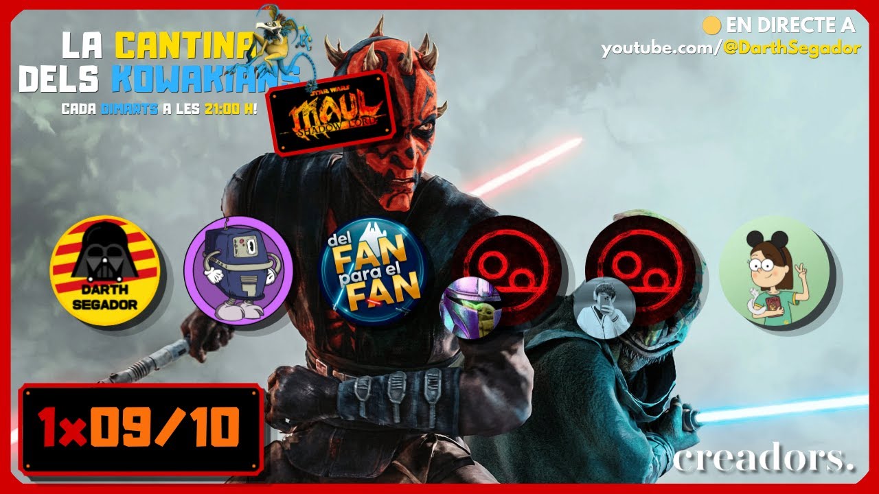 🟡 LCDK Maul - Shadow Lord | 1x09 Aliats estranys i 1x10 El senyor fosc de Darth Segador