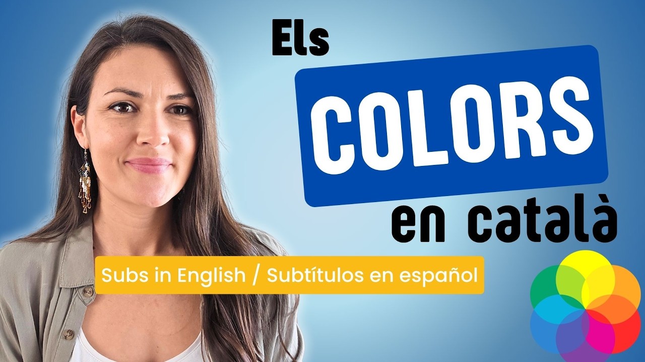 🎨 Els COLORS en català | Vocabulari bàsic per a principiants de Parlem d'escriure en català