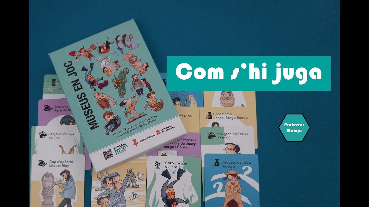 Museus en Joc - Joc de taula - Tutorial de Professor Mompi