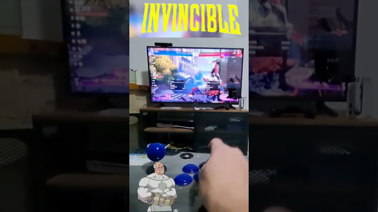 L'infinit del CONQUEST amb una MÀ!!! #videogame #invincible #fgc #fightinggame #invincibleseason3 de El Moviment Ondulatori
