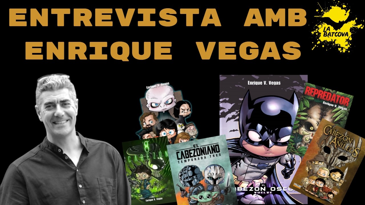 Entrevista amb Enrique Vegas - Comic Barcelona 44 @ComicBarcelona de LaBatcova