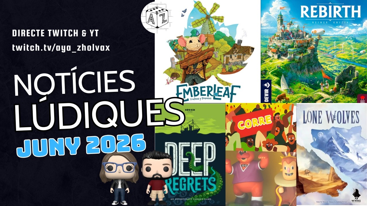 📰🎴Notícies Lúdiques JUNY 2026 | de Aya_ZholvaX: Jocs de taula