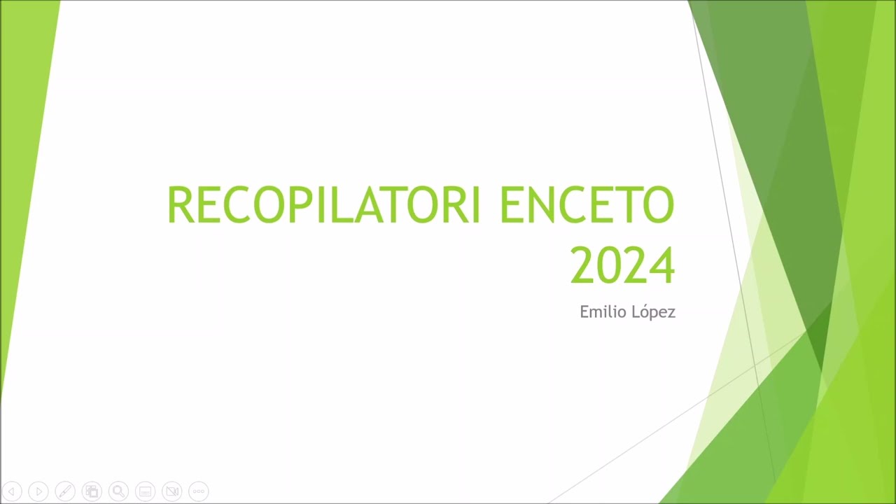RECOPILATORI DE VÍDEOS DE L'ENCETO - ANY 2024 de Emilio López
