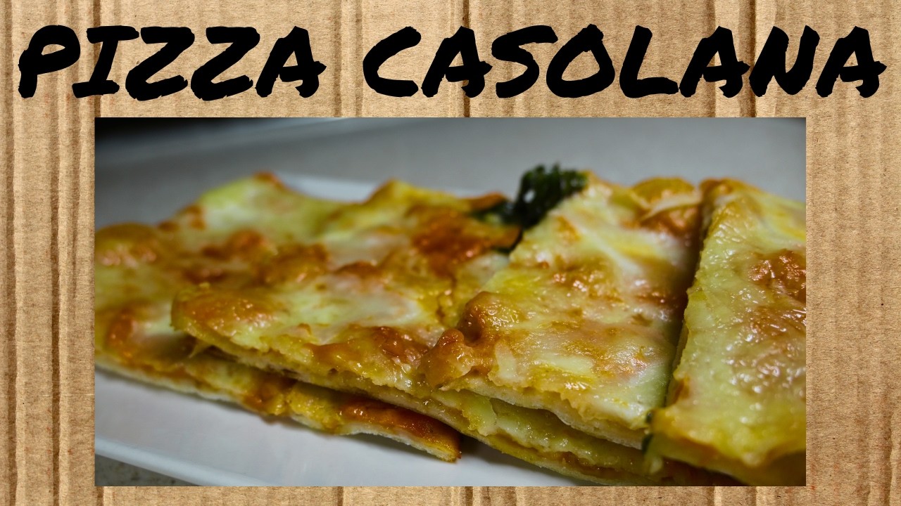 PIZZA CASOLANA - recepta SENZILLA - salsa TOMÀQUET CASOLANA - cuina en CATALÀ de Dolça Terra