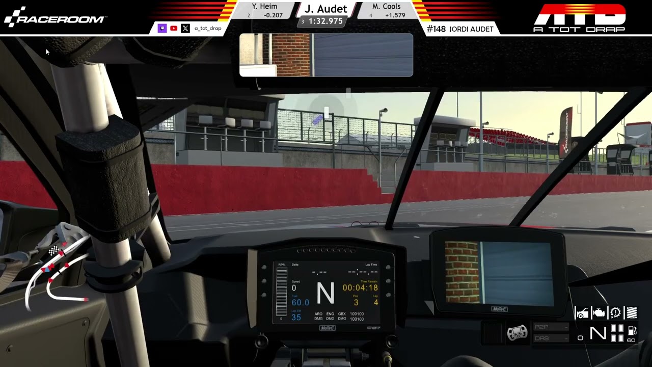 RaceRoom Weekly - GT4 | ATOTDRAP !discord de A tot Drap Simulador