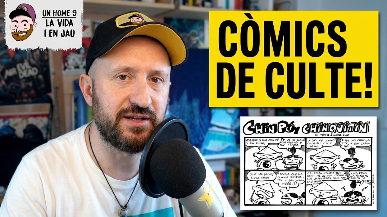 CÒMICS DE CULTE! repassem la meva obra a GUMROAD! la FIFA censura el CASTELLÀ!☕1147 #unhomenou de JauTV