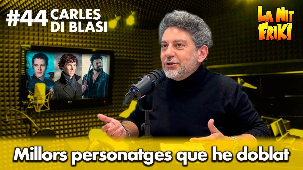 Alguns dels millors personatges que ha doblat CARLES DI BLASI🎙️ de La Nit Friki