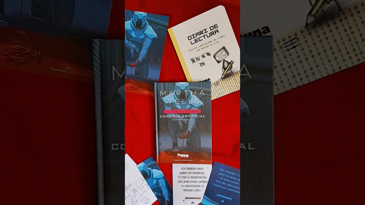 #Unboxing de "Condició artificial" de Martha Wells 🤖 de Paraula de Mixa