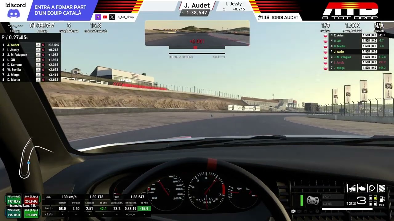 Campionat Porsche 944 turbo cup | Ronda 2 - Laguna Seca | ATOTDRAP !discord de A tot Drap Simulador