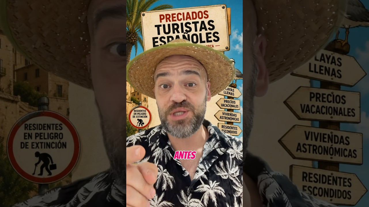 Bienvenidos a Mallorca: esto es lo primero que vais a sufrir 😂 de Pere J. Pastor