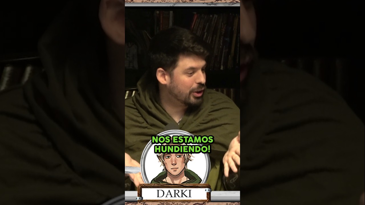 NOS ESTAMOS HUNDIENDO! QUE HACEMOS?? #dragonesymazmorras #humor de 4dausde6