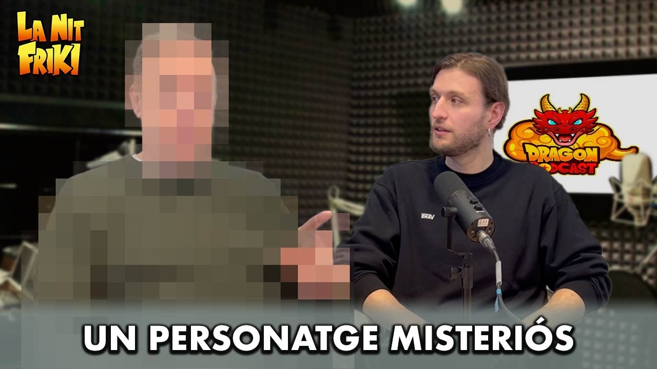 El personatge misteriós que apareix a DRAGON PODCAST🎙️ de La Nit Friki