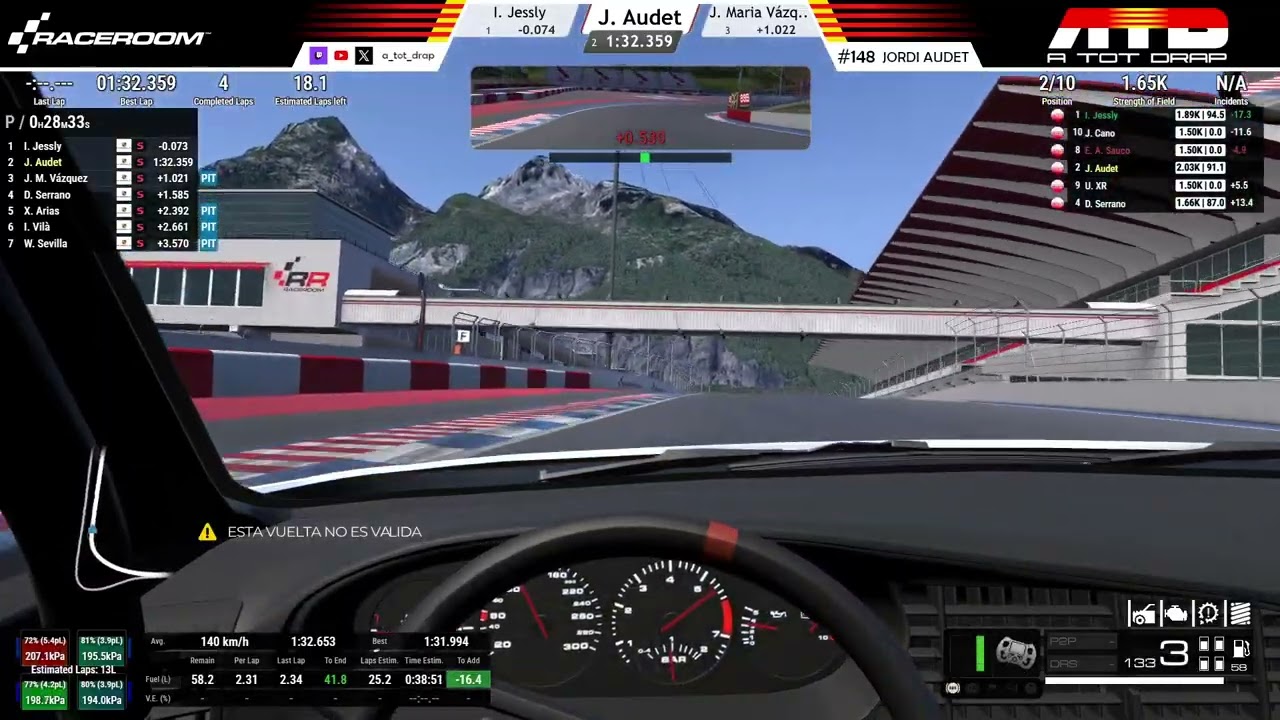 Campionta Porsche P944 - Ronda 4 - Raceway | ATOTDRAP !discord de A tot Drap Simulador