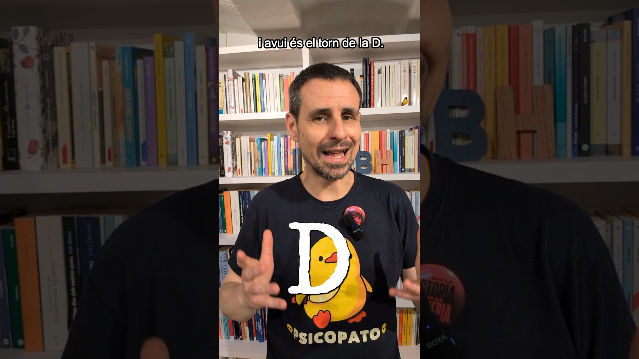 ABCdariEBH: Lletra D. #booktube de Els Book Hunters