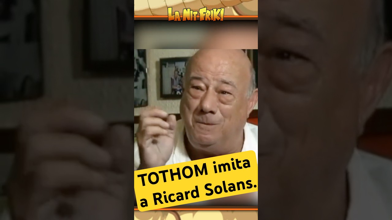 Tothom imita a RICARD SOLANS - Ens ho exolica: CARLES DI BLASI🎙️ de La Nit Friki