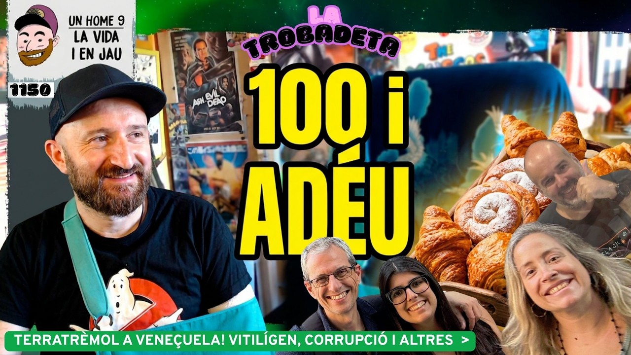 TERRATRÈMOL A VENEÇUELA! El comiat de La Trobadeta i les pastes d'Àlex Tarzán🌋1150 #unhomenou de JauTV