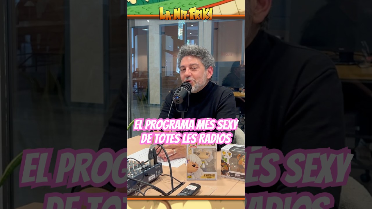 El millor títol per un programa de radio, locutat per CARLES DI BLASI🎙️ de La Nit Friki