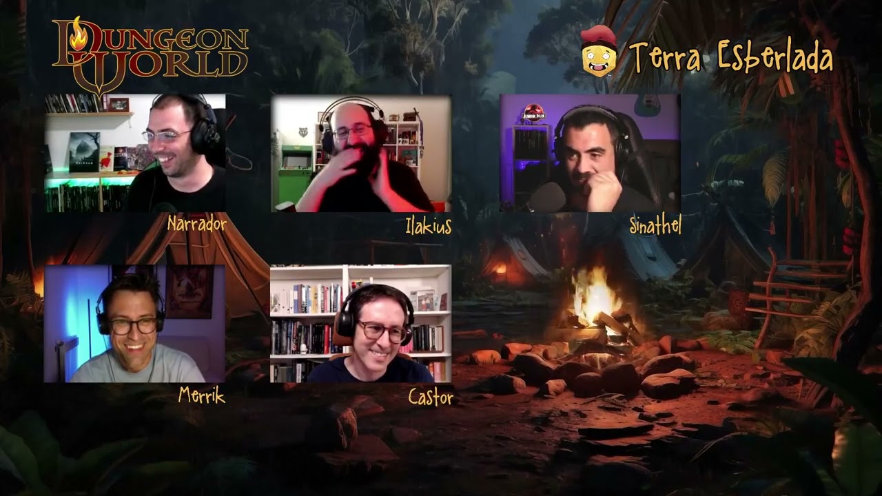 6a Sessió de la Terra Esberlada - Dungeon World #rolencatalà de Tirant lo dau