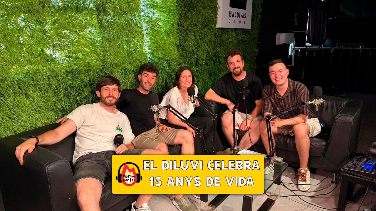 El Diluvi celebra 15 anys de vida 💜 | Obrim Portes 2x24 de Llet i Vi