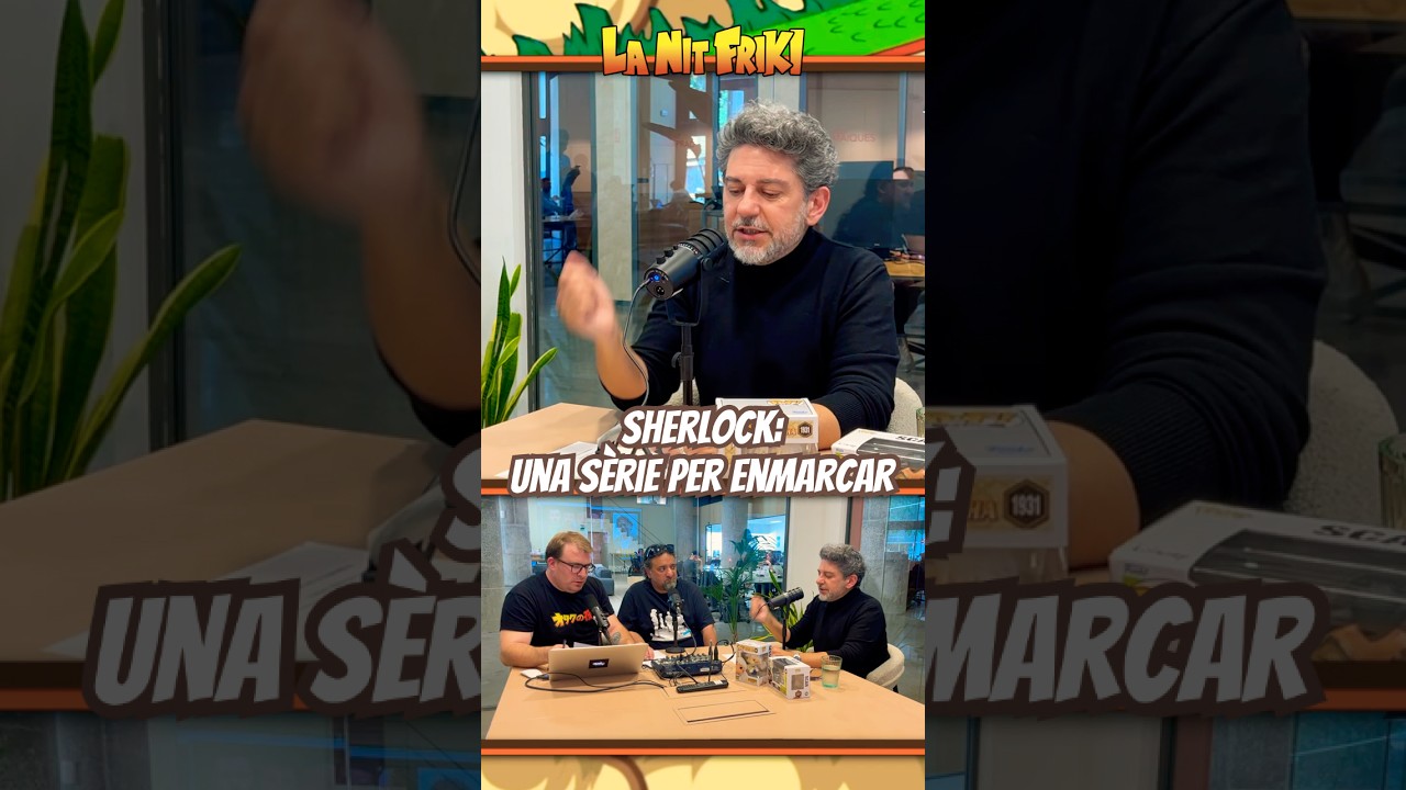 "Com vaig començar a doblar la sèrie Sherlock" - CARLES DI BLASI🎙️ de La Nit Friki