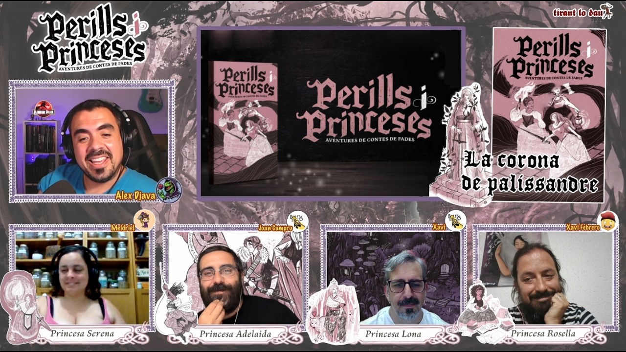 La corona de palissande - Perills i princeses. // Rol en català de Tirant lo dau