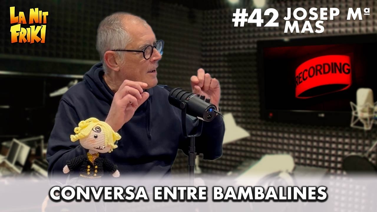 Abans de l'entrevista amb JOSEP MARIA MAS🎙️ de La Nit Friki