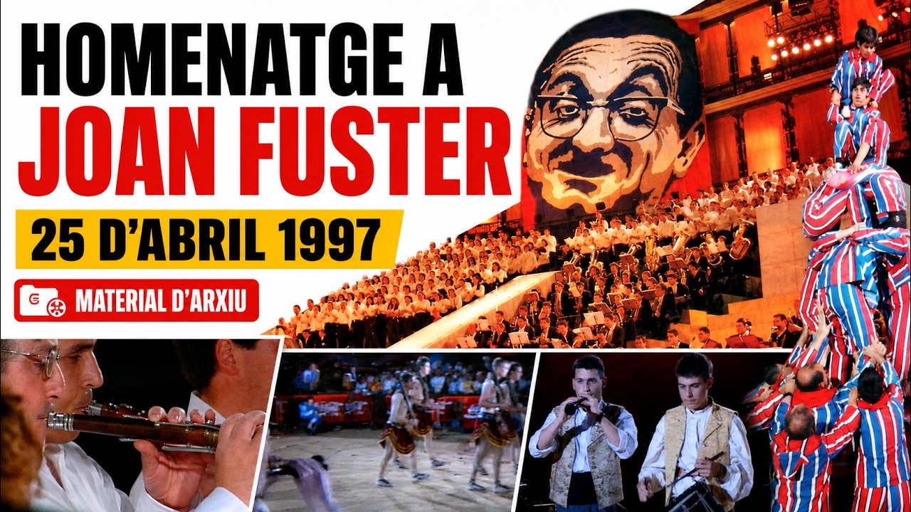 Homenatge a Joan Fuster – 25 d’abril de 1997 | Cultura popular de Aula de Gralla CAT