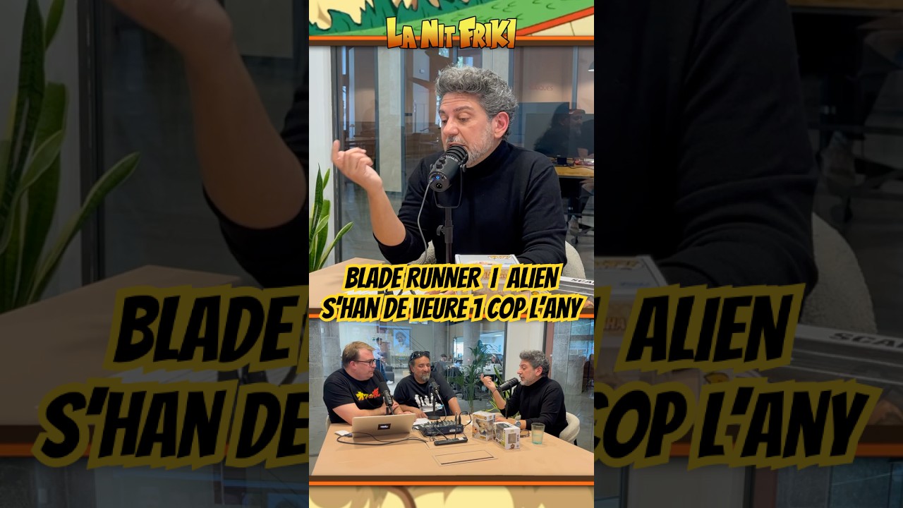 "Blade Runner i Alien son pelis que veig un cop a l'any" - CARLES DI BLASI🎙️ de La Nit Friki