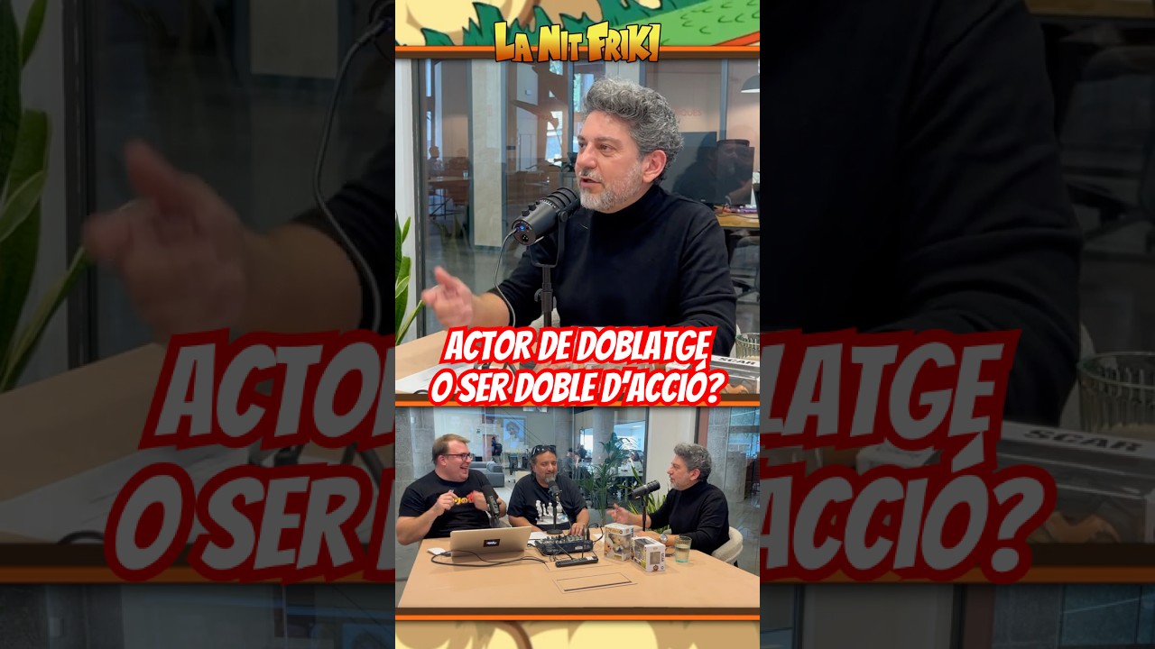 Hi ha qui es confón amb a paraula DOBLATGE - CARLES DI BLASI🎙️ de La Nit Friki