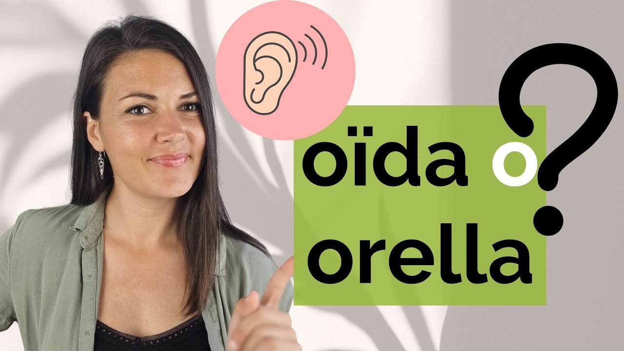 👂🏼 Diferència entre OÏDA i ORELLA en català | Amb MINITEST! de Parlem d'escriure en català