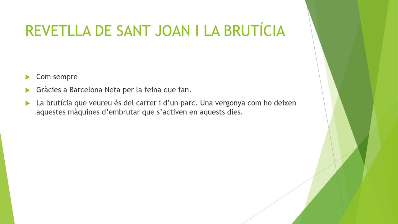REFLEXIONS - BRUTÍCIA EN LA REVETLLA DE SANT JOAN 5 de Emilio López