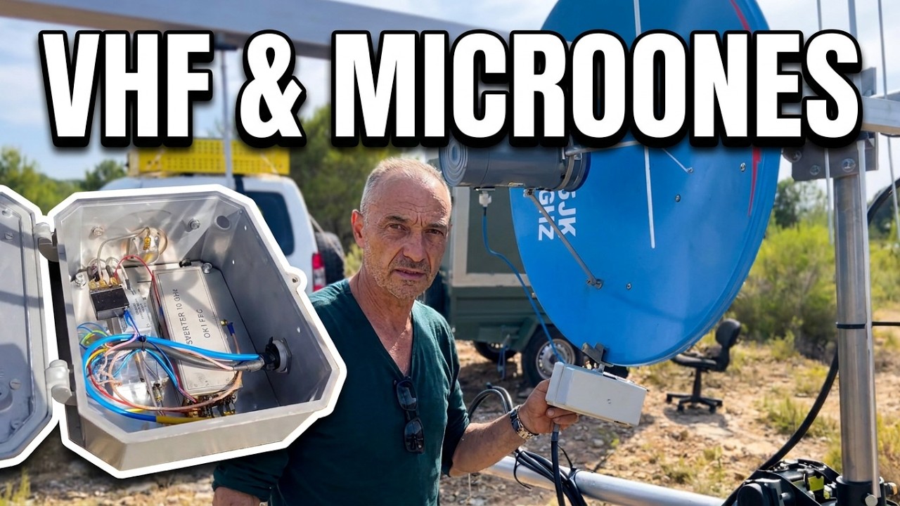 MICROONES i VHF TEST RADIOAFICIINAT de EA3HSL Jordi