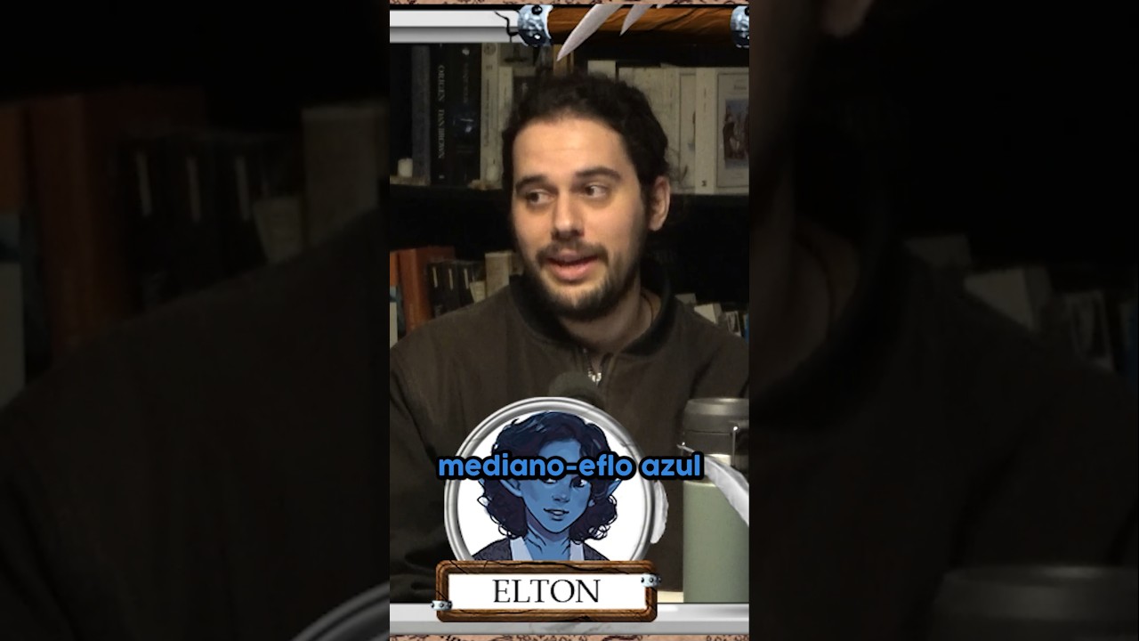 BIOLOGÍA DEL ELFO AZUL #dragonesymazmorras #humor #dnd de 4dausde6