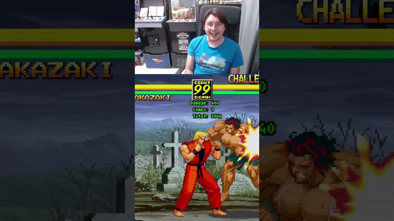 EL COMBO LLEGENDARI D'EN RYO!! #gaming #retro #artoffighting #combo #videogames #snk #retrogaimg de El Moviment Ondulatori