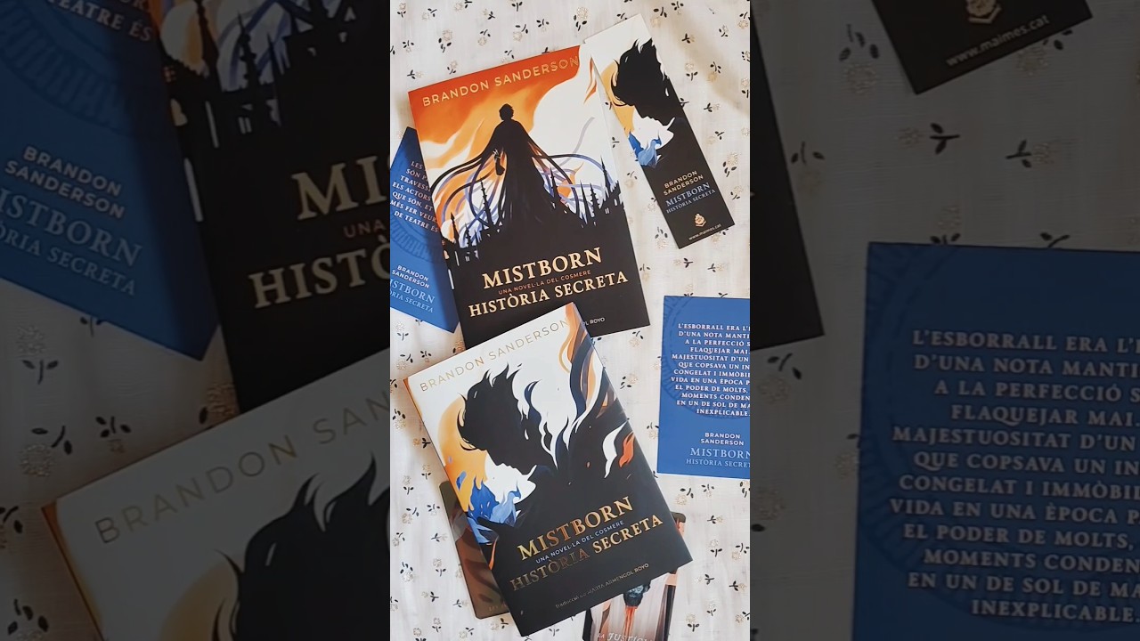 #Unboxing de "Mistborn: Història secreta" de Brandon Sanderson de Paraula de Mixa