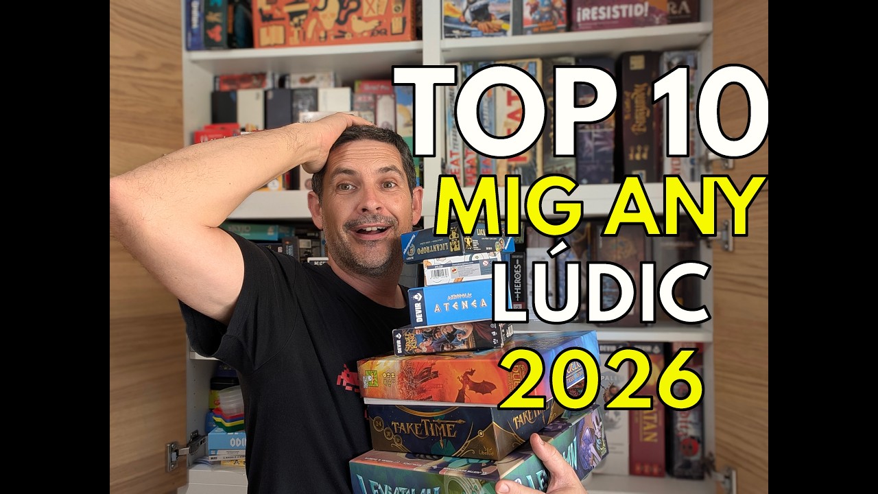 TOP 10 MIG ANY LUDIC 2026 *Els millors jocs que hem provat aquest any 2026 de La Taula Plana