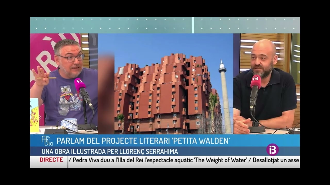 Pere Jota presenta “Petita Walden” a Al Dia a @ib3 de Pere J. Pastor
