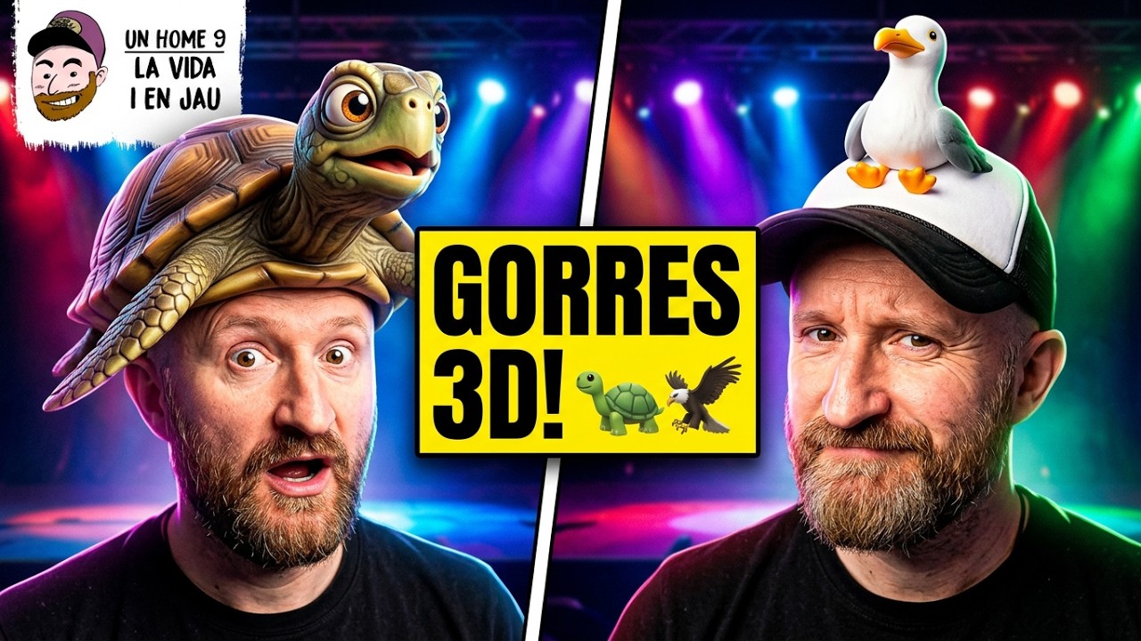 ENCANTANDO final de curs SHOW🎭, la gorra 3D de tortuga i l'amor per LEONOR WATLING!🐢1170 #unhome9 de JauTV