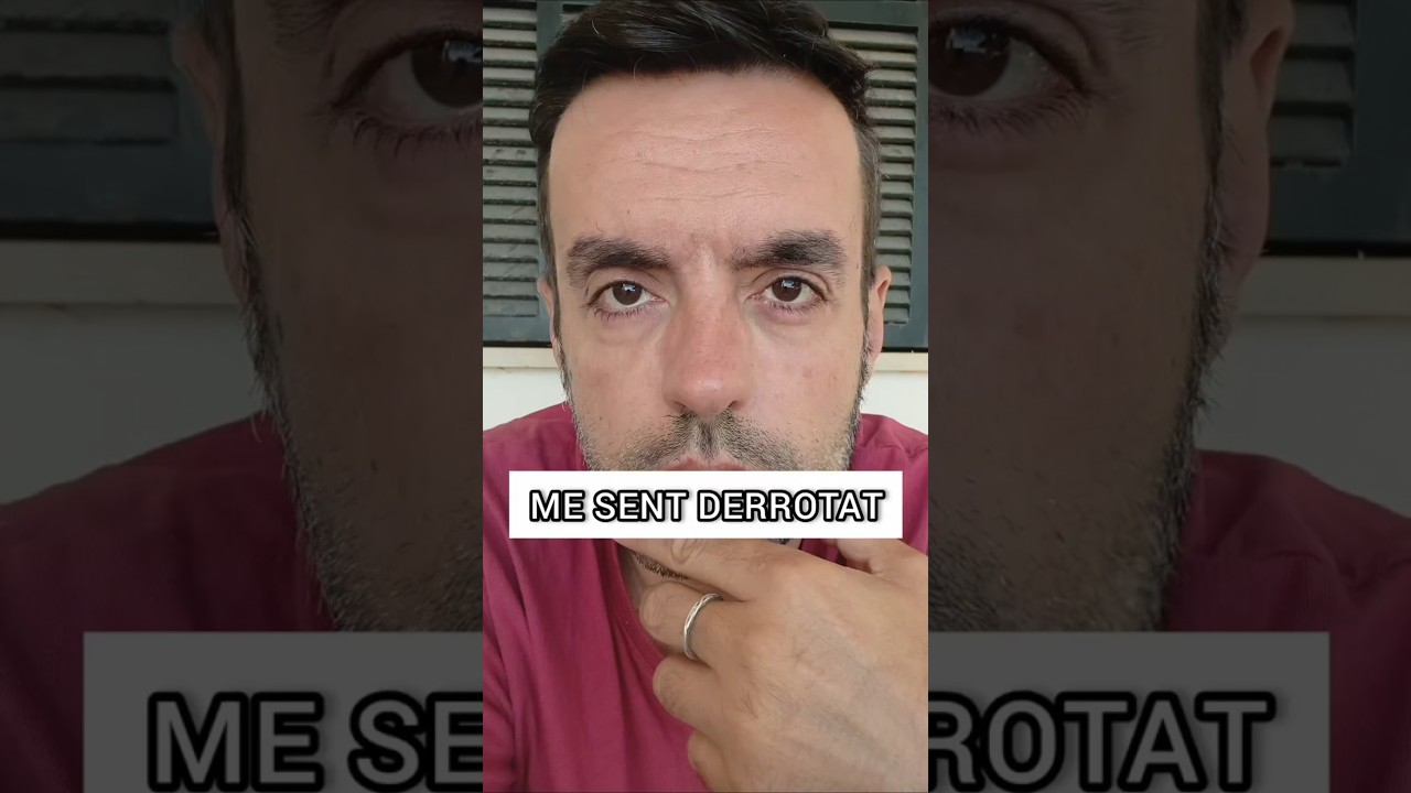 Me sent derrotat de Àngel Aguiló Palou