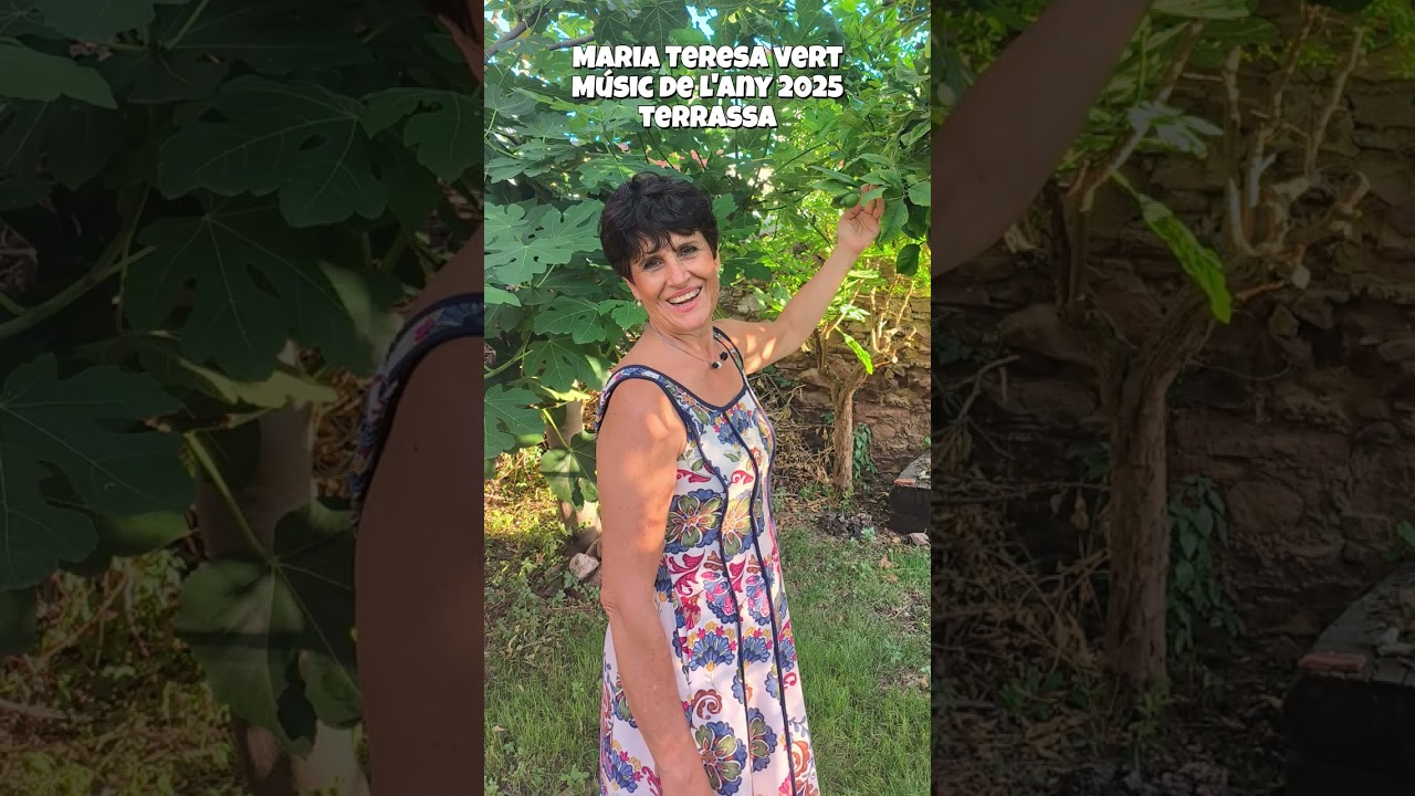Maria Teresa Vert, guardò "Músic de l'Any a Terrassa 2025" de Sara Guerrero: Terrassa amb Història