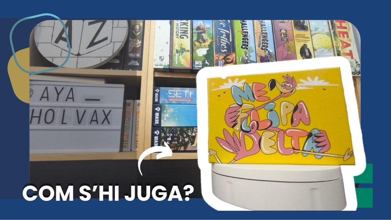 🦩 ME FLIPA LO DELTA - Com s'hi juga? [tutorial] de Aya_ZholvaX: Jocs de taula