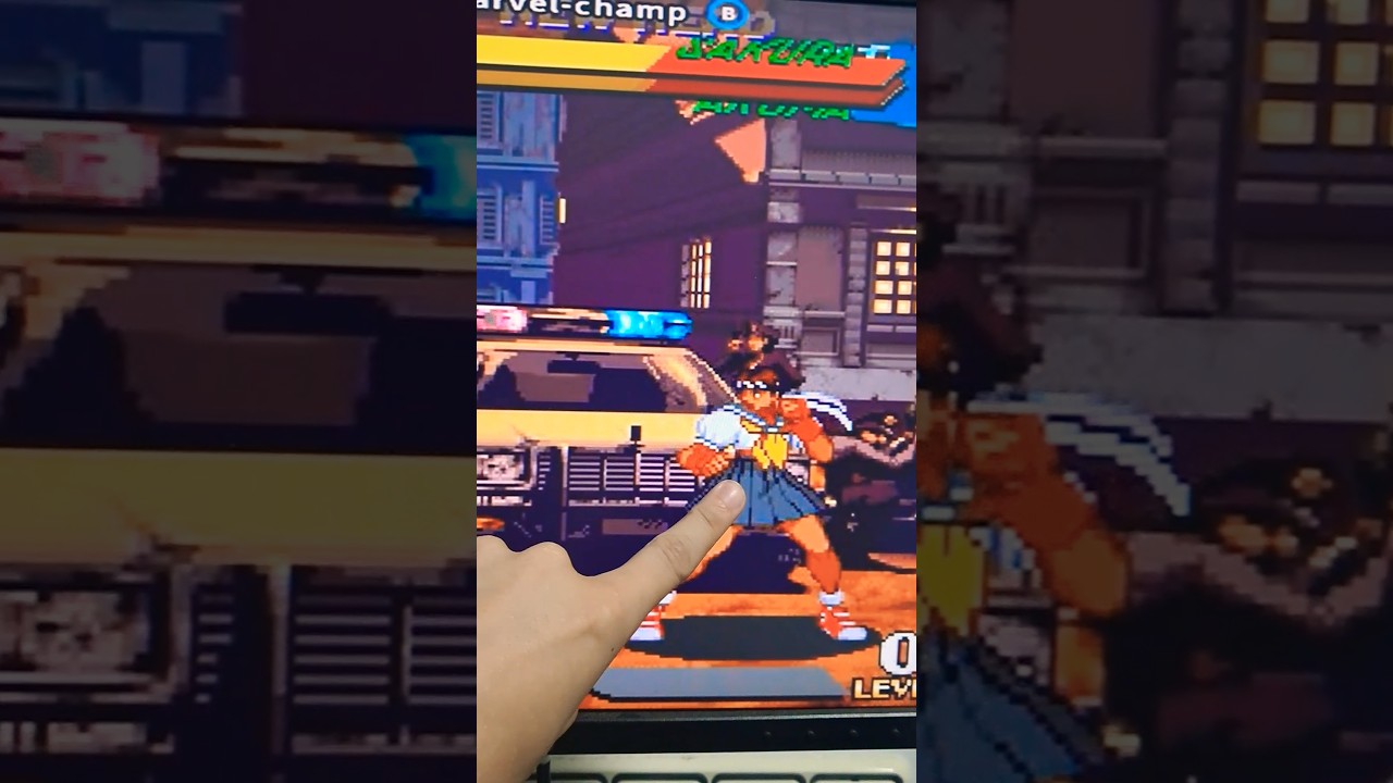 DARK SAKURA! He vist un video i m'he engoril·lat!! #marvel #streetfighter #retrogaming #arcade #fgc de El Moviment Ondulatori