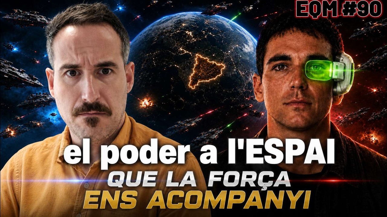 Amb Marçal Sanmartí_ ASTROPOLÍTICA_ Conquerir l'ESPAI_ Estratègia Catalunya Espai 2030_ Elon Musk de L´ESCAQUIMAT